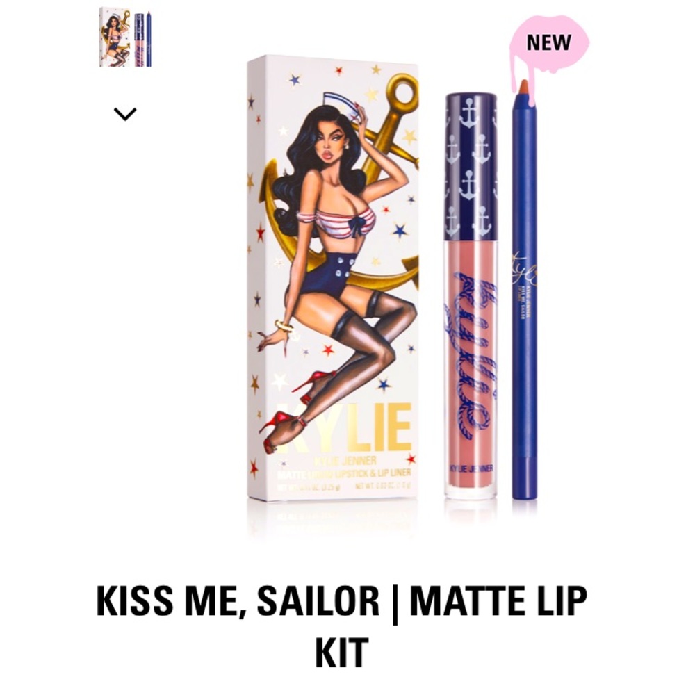 KYLIE COSMETICS KISS ME SAILOR MATTE LIP KIT